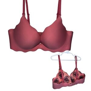 Victoria’s Secret Secret Embrace Push Up Bra Pink Size 34C